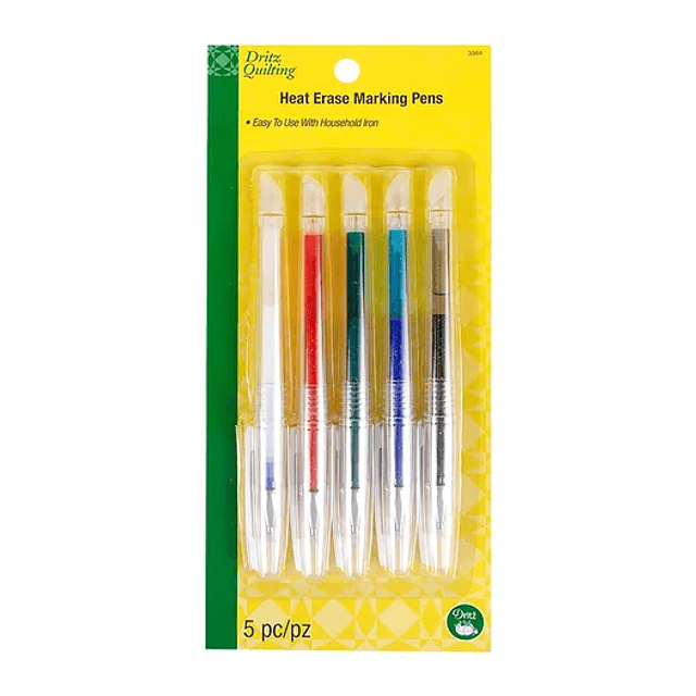 Set 5 lápices borrable con calor Dritz