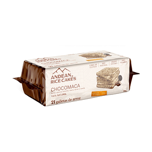 GALLETAS ANDEAN RICE CAKES - CHOCOMACA - 21 galletas