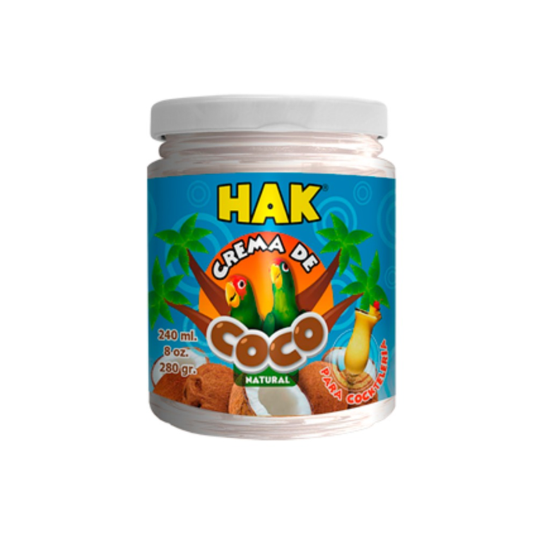 CREMA DE COCO HAK 280g / 240ml 1