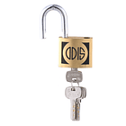Candado con Llave de Seguridad 60mm 460 Odis 5