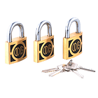 Candado Odis 350 50mm x3 estándar llaves iguales 1
