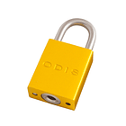 Candado de Bloqueo Amarillo Odis 38mm 1