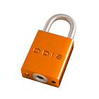 Candado de Bloqueo Naranjo Odis 38mm 1