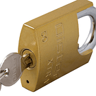 Candado Oister XTRA con hombro 50mm Fierro Bronceado 5