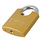 Candado Oister XTRA con hombro 60mm Fierro Bronceado 4