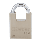 Candado Oister PRO con hombro 60mm Niquel 4