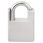 Candado Oister PRO con hombro 50mm Níquel 3