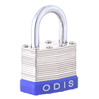 Dos Candado Laminados con la misma Llave Odis 40mm 3