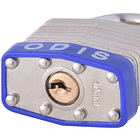 Dos Candado Laminados con la misma Llave Odis 40mm 4