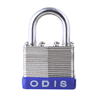 3 Candados con la Misma Llave 40mm Odis Laminados 6
