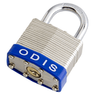 4 Candados de 40mm Laminados Llaves Iguales Odis 7