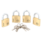 Candado Odis B40 x4 40mm Llaves Iguales 1