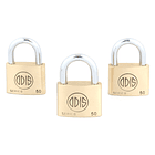 Candado Odis B50 x3 50mm Llaves Iguales 3