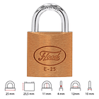 Candado 25mm E-25 Flood 2