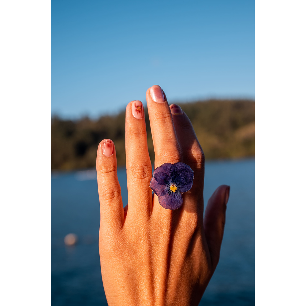 Anillo Violeta Morado