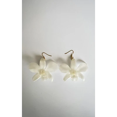 Aros Orquídea Blanca
