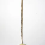 Collar Rosa Marfil Natural - Encapsulada en Resina