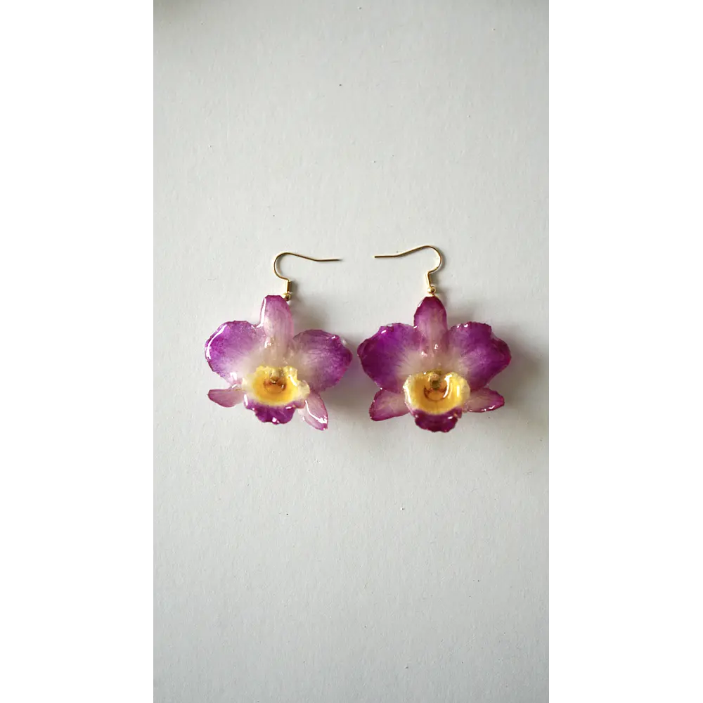Aros Orquidea Bi Color