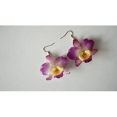 Aros Orquidea Bi Color