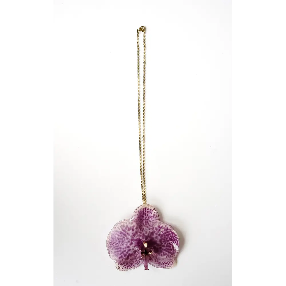 Collar Orquídea Print