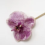 Collar Orquídea Print