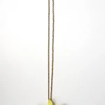 Collar Orquídea Amarilla
