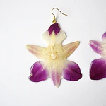 Aros Orquídea Bicolor