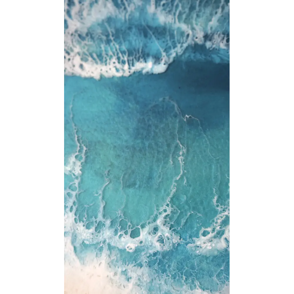 Tesoro del Mar – Cuadro Marino de Resina Epóxica | 40x50 cm