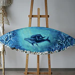 “Donde Habitan las Ballenas” – Arte Oceánico en Resina Epóxica