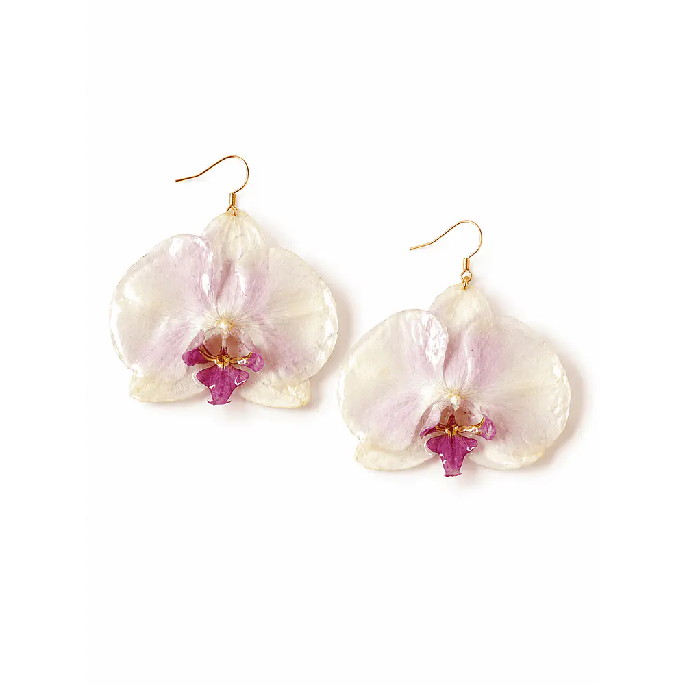 Aros Orquídea lila- Encapsulados en Resina