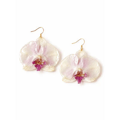 Aros Orquídea lila- Encapsulados en Resina