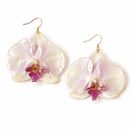 Aros Orquídea lila- Encapsulados en Resina