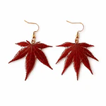 Aros de Hoja de Otoño Japonesa- Encapsulados en Resina