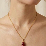 Collar de Ají Natural - Encapsulado en Resina