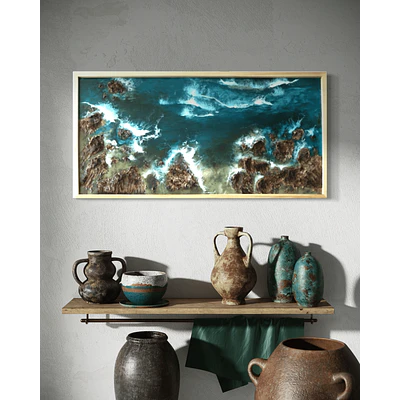 La Fuerza del Mar : Arte Marino en Resina | Preventa