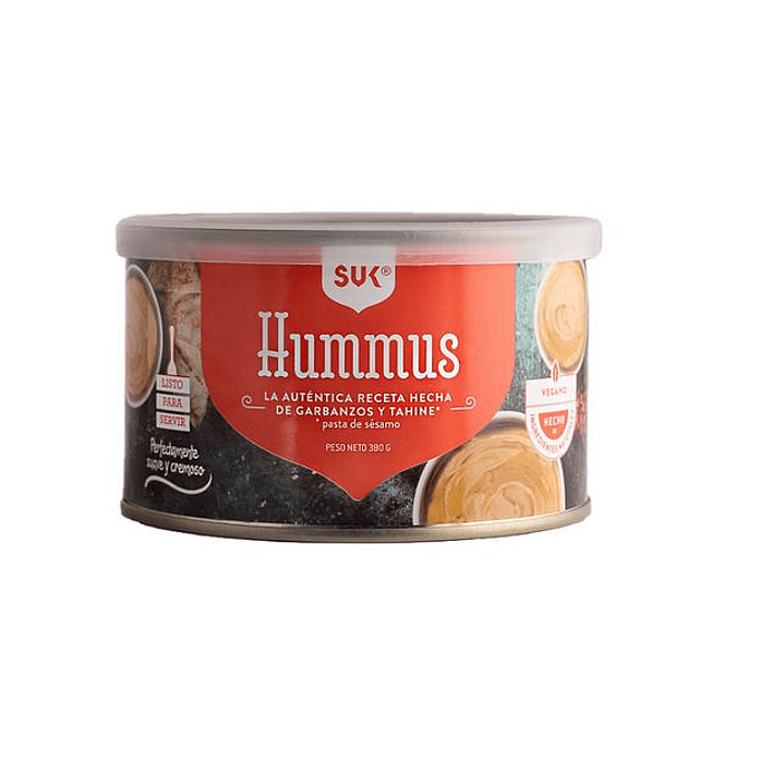 Hummus de garbanzos 380g 1