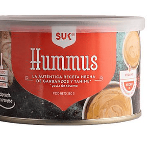 Hummus de garbanzos 380g