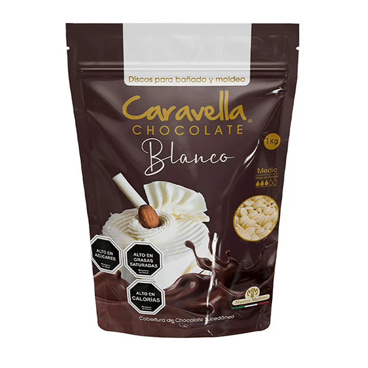 Cobertura de chocolate blanco  2