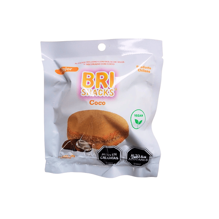 Alfajor coco vegano 1