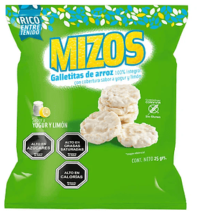Mizos yogurt limón 25 g