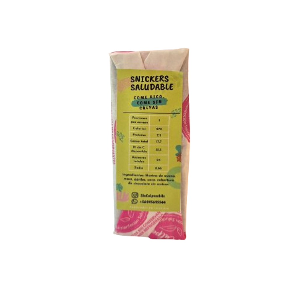 Snickers Sin Culpas