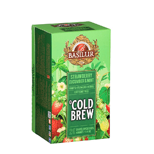 Cold Brew Strawberry Cucumber And Mint 20 Bolsas Basilurt
