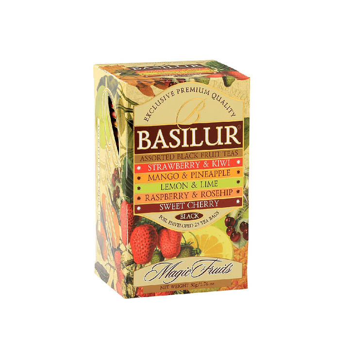 Magic Fruits Assorted Basilur 25 bolsitas 1