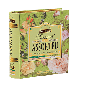 Tea Book Bouquet Assorted 32 bolsas  Basilur