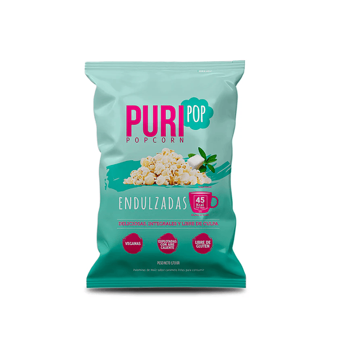 Popcorn endulzadas puripop 1