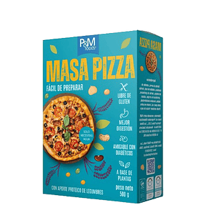 Masa Pizza SIN GLUTEN P&M foods