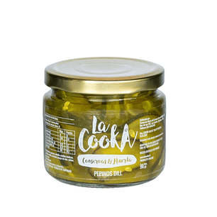 Pepinillos Dill 200g  La Cooka 