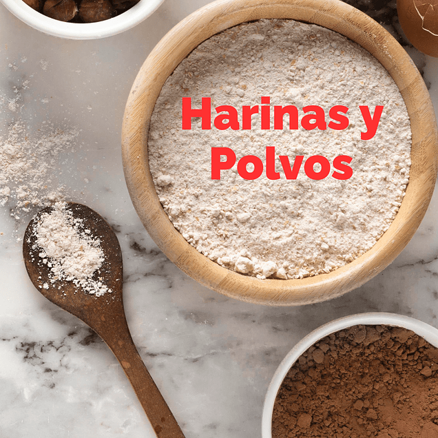 Harinas y polvos