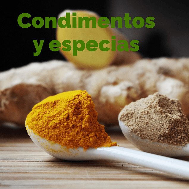Condimentos y especias
