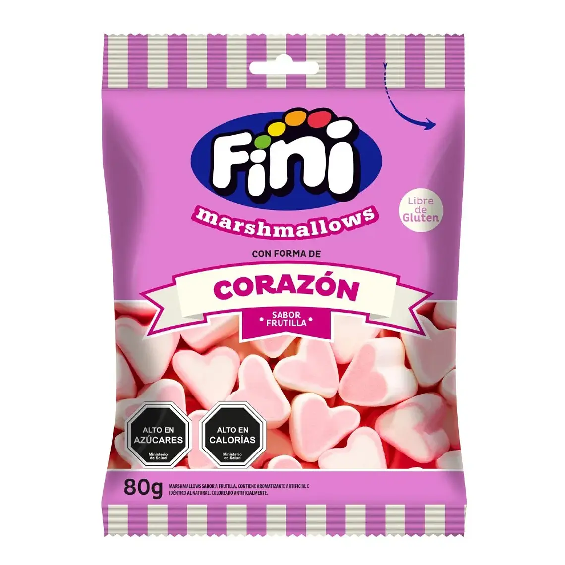 Fini Marshmallows Corazón 80g 1